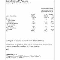 Leche uht entera pastoreo CELTA, botella 1 litro