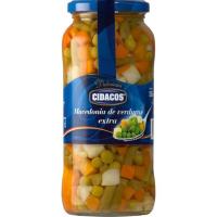 Macedonia de verduras CIDACOS, frasco 320 g