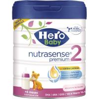 Leche en polvo Nutrasense Premium 2 HERO Baby, lata 800 g