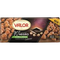 Chocolate 70% avellana VALOR, tableta 250 g
