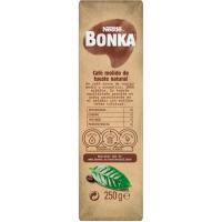 Café molido Colombia BONKA, paquete 250 g