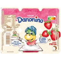 Danonino Petit de fresa DANONE, pack 6x50 g
