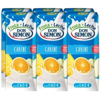 Lactozumo Caribe DON SIMON, pack 6x200 ml