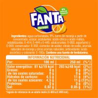 Refresco de naranja con gas FANTA, botella 1,25 litros