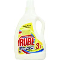 Detergente líquido jabón natural RUBE, botella 3 litros