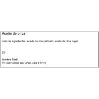 Aceite de oliva intenso ABRIL, botella 2 litros