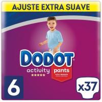 Pants 16 kg+ Talla 6 Extra DODOT Activity, paquete 37 uds
