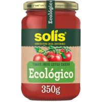Tomate frito ecológico estilo casero SOLIS, frasco 350 g