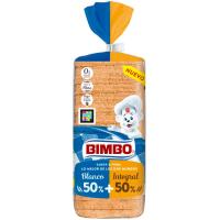 Pan 50% integral BIMBO, paquete 480 g
