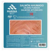 Salmón ahumado MARINA BEST, sobre 80 g