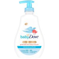 Gel hidratación para bebé DOVE Baby, dosificador 400 ml