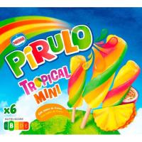 Mini Pirulo tropical PIRULO, 6 uds, caja 300 g
