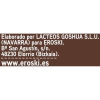 Postre de trufa EROSKI, pack 2x125 g