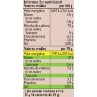 Arroz integral EROSKI, paquete 1 kg