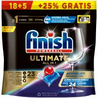 Lavavajillas FINISH Quatum Ultimate, bolsa 23 dosis