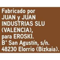 Pan de molde integral con corteza EROSKI, paquete 460 g