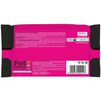 Toallitas higiene pelaje brillante PET BENEFIT, paquete 40 uds