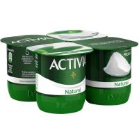 Activia natural DANONE, pack 4x120 g