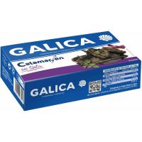 Trozos de calamares en su tinta GALICA, lata 120 g
