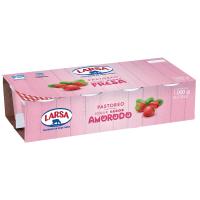 Yogur sabor fresa LARSA, pack 8x125 g