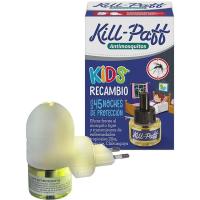 Insecticida niños recambio antimosquitos KILL-PAFF, pack 1 ud