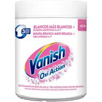 Quitamanchas en polvo oxi action blanco VANISH, bote 450 gr