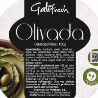 Untable de olivada GALIFRESH, tarrina 150 g