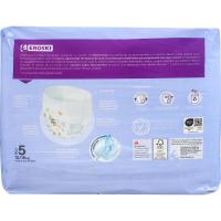 Pants canal absorbente 12-18 kg Talla 5 EROSKI, paquete 40 uds.