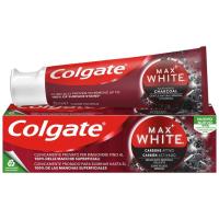 Dentífrico carbón COLGATE MAX WHITE, tubo 75 ml