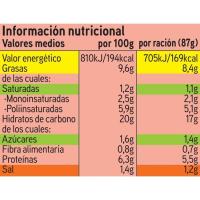 Anillas a la romana EROSKI, bolsa 300 g