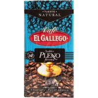 Café molido natural EL GALLEGO, paquete 250 g