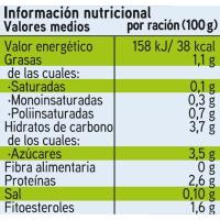 Reductor colesterol para beber sabor fresa EROSKI, pack 6x100 ml