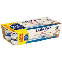 Yogur natural azucarado DANONE, pack 8x120 g