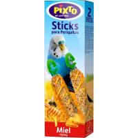 Barrita de miel para periquito PIXTO, caja 60 g