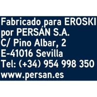 Detergente en polvo Eficacia EROSKI, bolsa 20 dosis