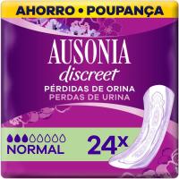 Compresa normal AUSONIA DISCREET, paquete 24 uds