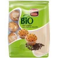 Muffins bio choco-chips HERAS BARECHE, paquete 256 g