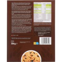 Copos integrales de chocolate EROSKI, caja 300 g