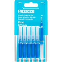 Cepillo interdental fino EROSKI, pack 6 uds