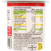Yogur sabor limón EROSKI BASIC, pack 4x125 g