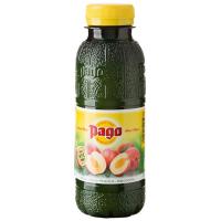 Zumo de melocotón PAGO, botella 330 ml