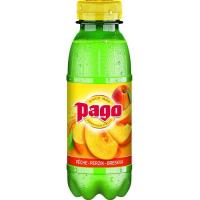 Zumo de melocotón PAGO, botella 330 ml