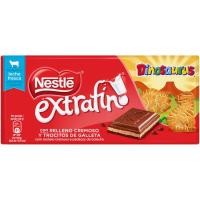 Chocolate extrafino con galleta dinosaurus NESTLÉ, tableta 120 g