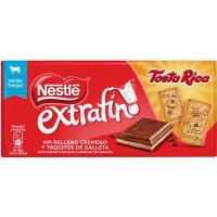 Chocolate extrafino con galleta tostarica NESTLÉ, tableta 120 g