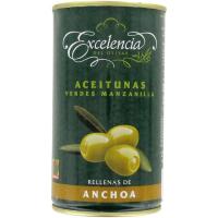 Aceituna rellena de anchoa EXCELENCIA 150 gr