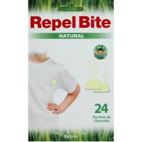 Parches repelente natural REPEL BITE, pack 24 uds