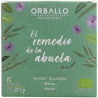 Infusión eco el remedio de la abuela ORBALLO, caja 15 uds