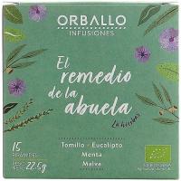 Infusión eco el remedio de la abuela ORBALLO, caja 15 uds