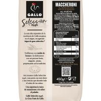 Maccheroni al huevo GALLO, paquete 450 g