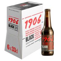 Cerveza Black Copupage 1906, pack botellín 6x33 cl